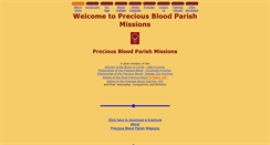 Desktop Screenshot of pbparishmissions.org